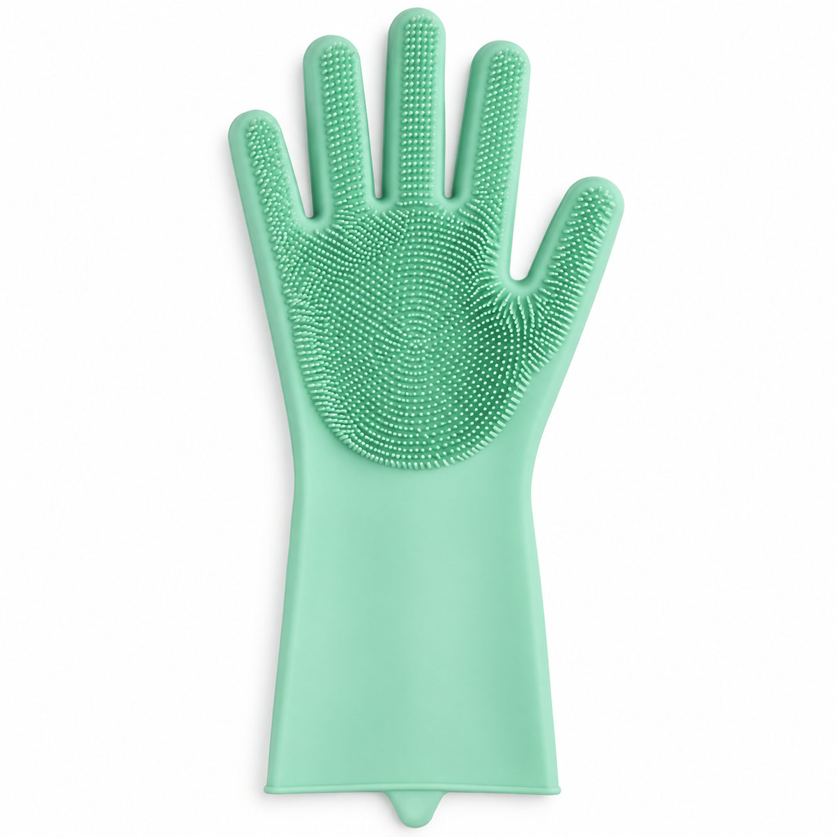 Luva de Limpeza com Cerdas para Lavar Louça – Verde, Rosa e Lilás