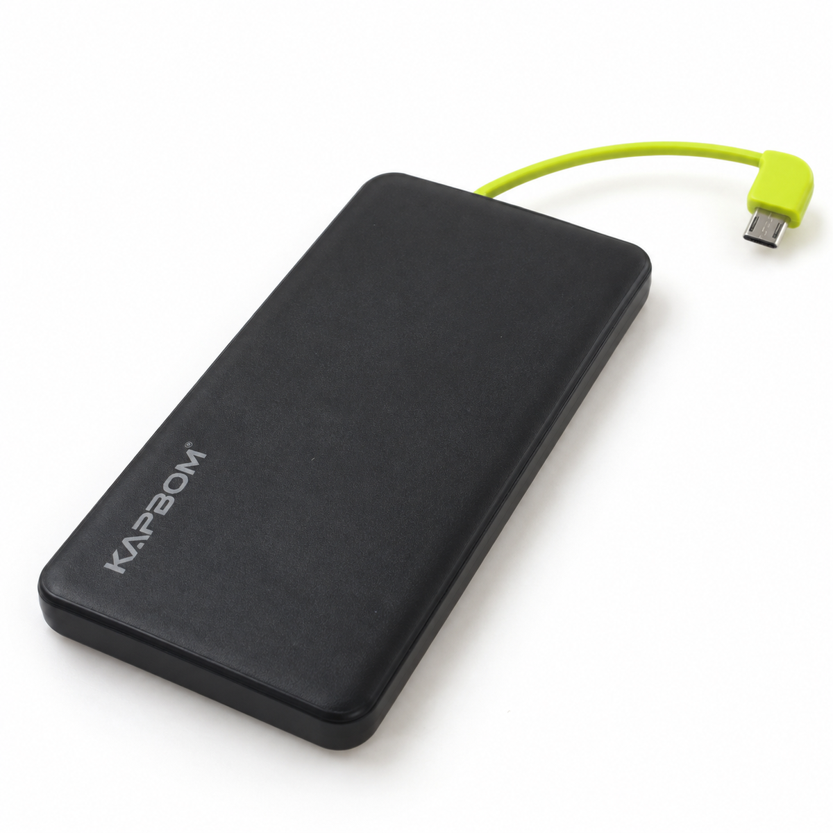 Carregador Portátil Kapbom KA-951 10000mAh com Adaptadores USB-C e Lightning Preto
