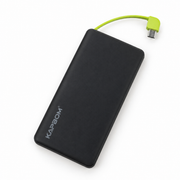 Carregador Portátil Kapbom KA-951 10000mAh com Adaptadores USB-C e Lightning Preto